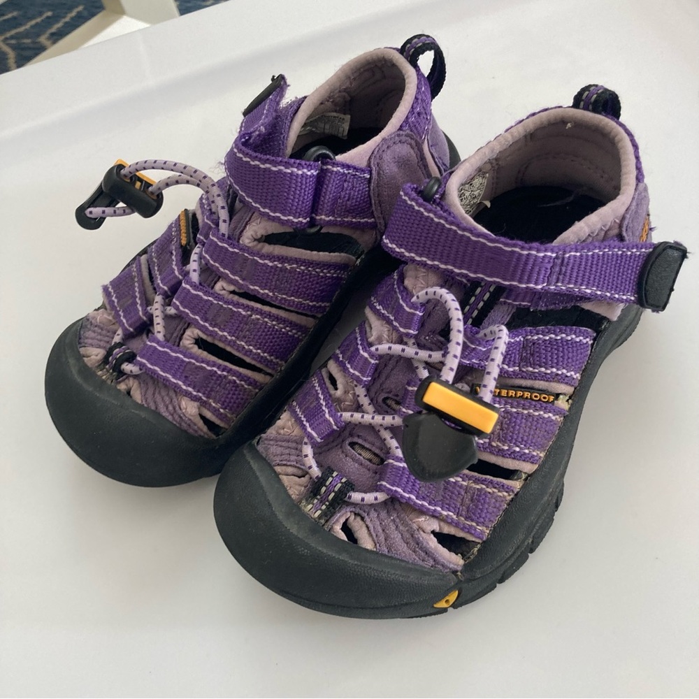 Keen Size 8 Toddler Purple Waterproof Sandals